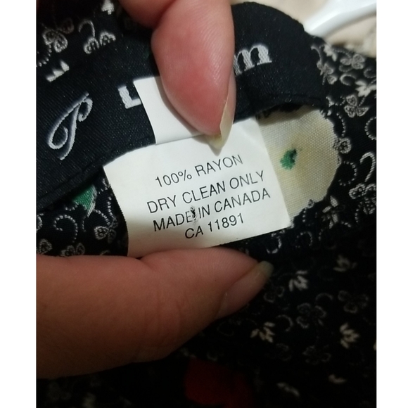 Plum, size 14, floral dress - Picture 7 of 9